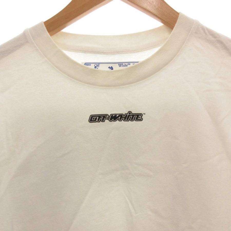 オフホワイト OFF WHITE マーカーアロープリント Tシャツ S 白