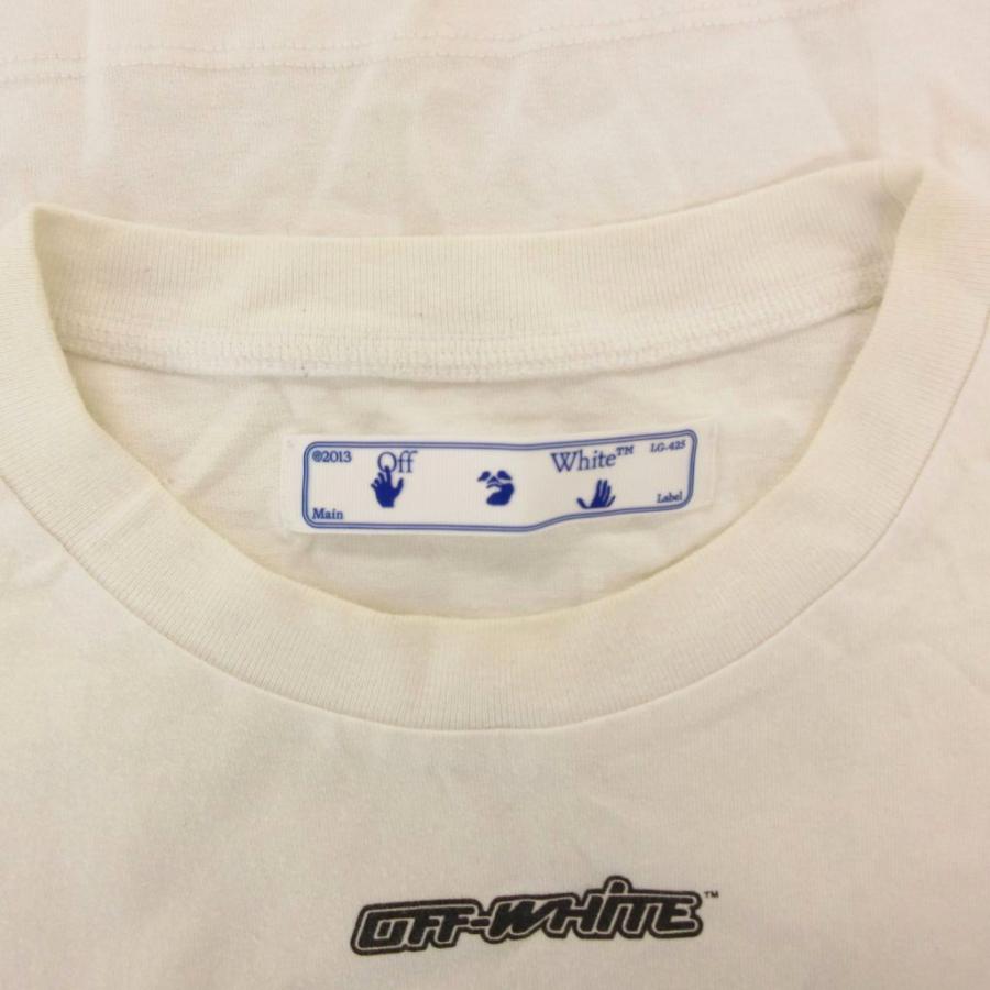 オフホワイト OFF WHITE マーカーアロープリント Tシャツ S 白