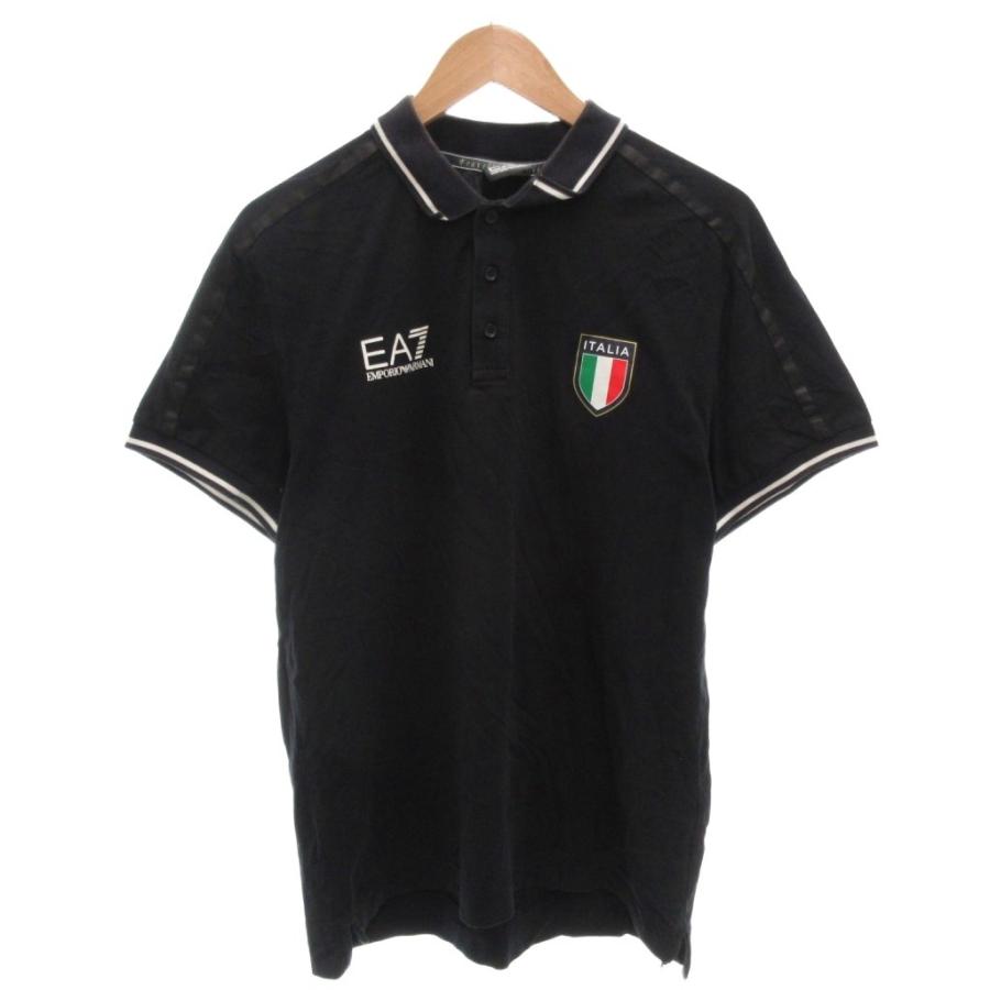 EMPORIO ARMANI エンポリオアルマーニ ポロシャツ XL 紺 ネイビー 半袖