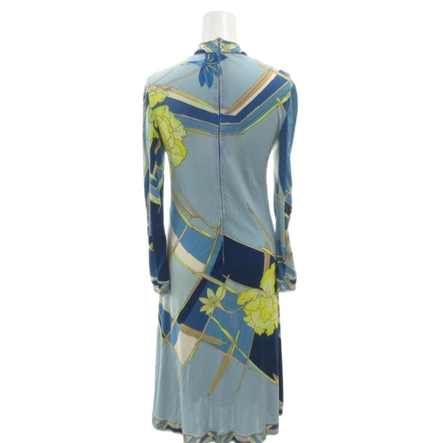 レオナール　カンカン　シルク　ロング　ワンピース　サイズ1 レオナールのシルクワンピース レオナール シルク ワンピース サイズ