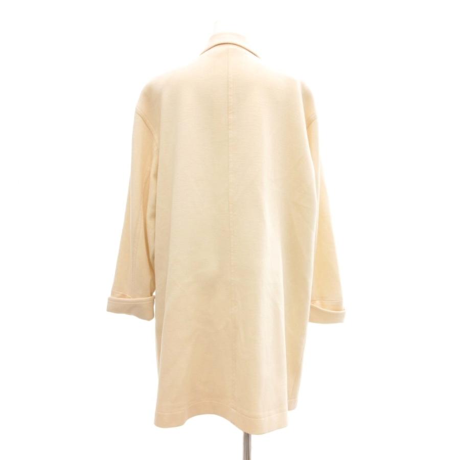 LEONARD アイボリー ウール コート LEONARD（レオナール） LEONARD FASHION ステンカラーコート ロング