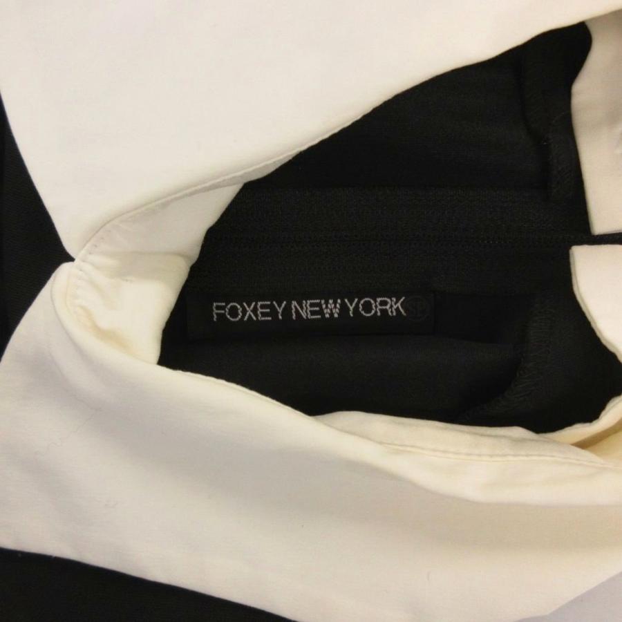 フォクシーニューヨーク FOXEY NEW YORK ワンピース 40 黒 ブラック