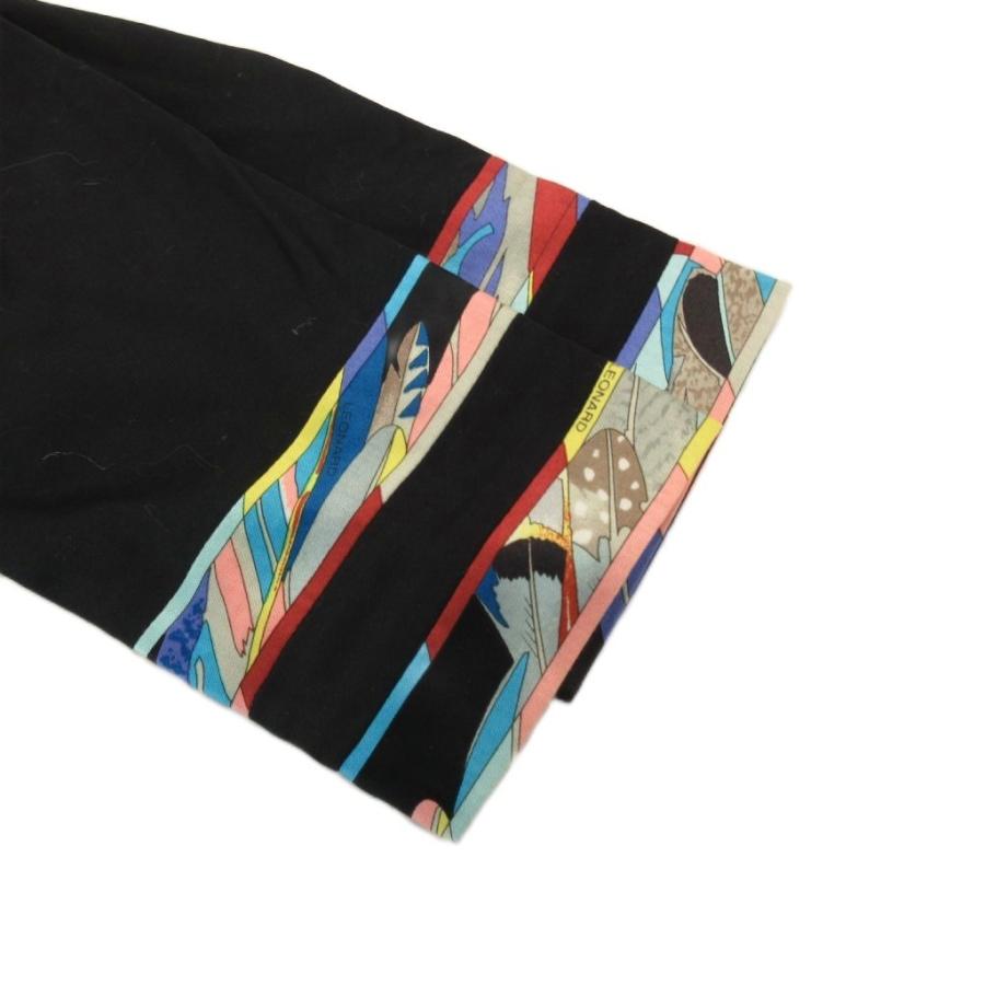 レオナールスポーツ LEONARD SPORT カットソー 42 青 ブルー ラウンド