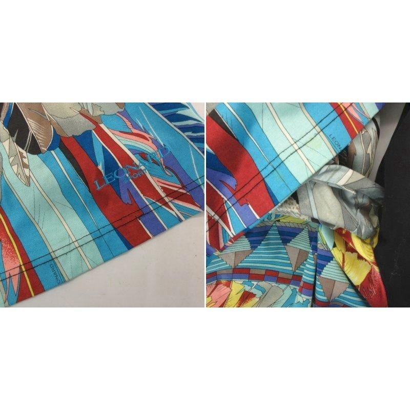 レオナールスポーツ LEONARD SPORT カットソー 42 青 ブルー ラウンド