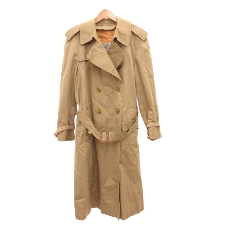 アクアスキュータム AQUASCUTUM トレンチコート ロング ダブル