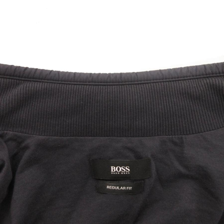 ヒューゴボス HUGO BOSS 中綿ブルゾン ジャケット ジップアップ 袖切替
