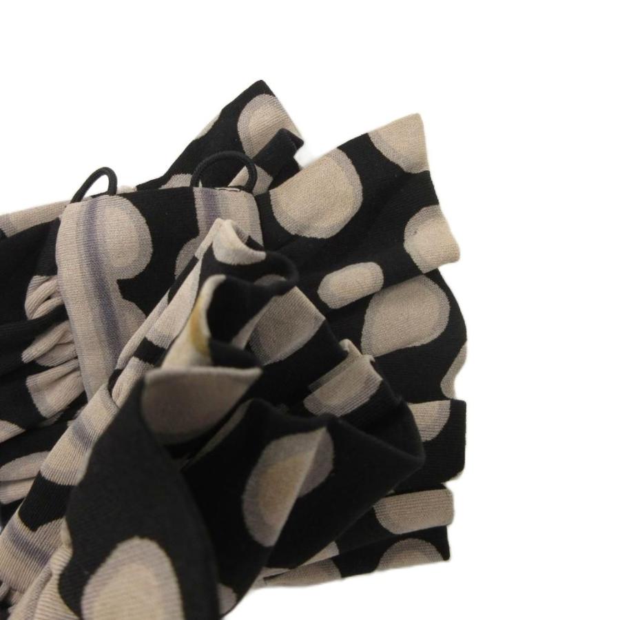 LEONARD（レオナール） ワンピース 絹 シルク ベージュ 黒 ブラック