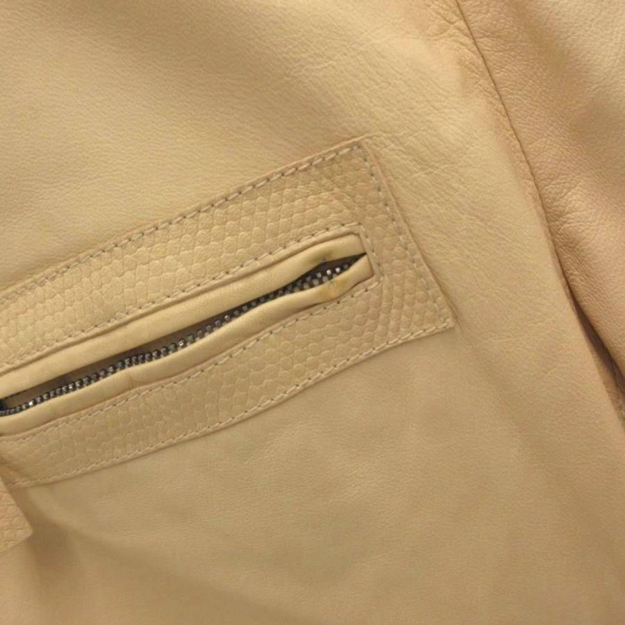 アルマーニ コレツィオーニ ARMANI COLLEZIONI ライダース レザー