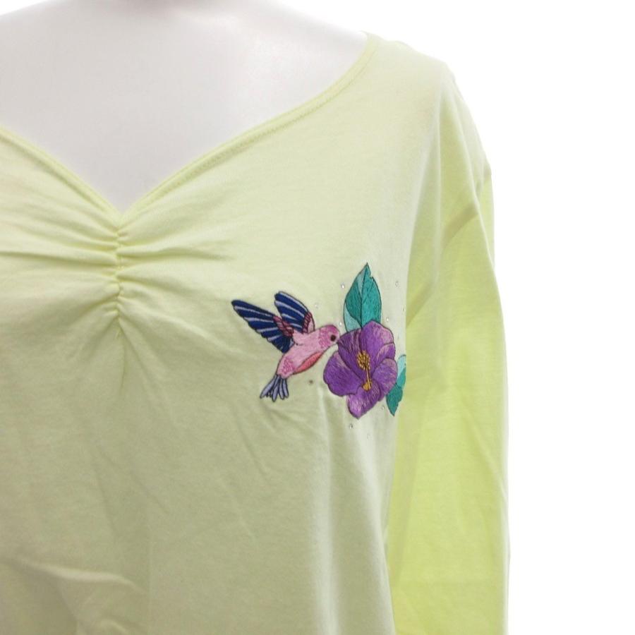 LEONARD レオナール スポーツ トップス カットソー　ロンT 44 LEONARD レオナール スポーツ トップス カットソー ロンT 44