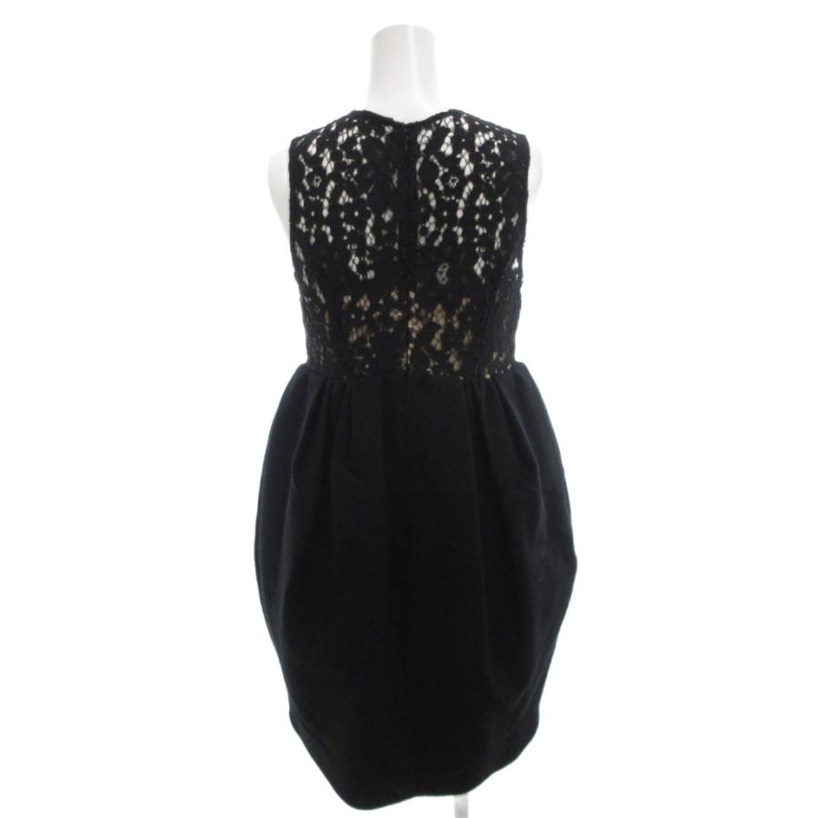 美品 YOKO CHAN ミニワンピース38黒 ヨーコチャン YOKO CHAN ワンピース 38 黒 ブラック レース