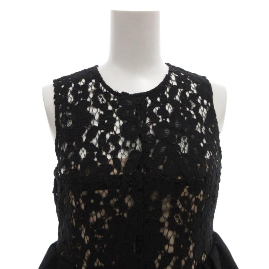 美品 YOKO CHAN ミニワンピース38黒 新品♡YOKO CHAN♡ヨーコチャン♡ワンピース38