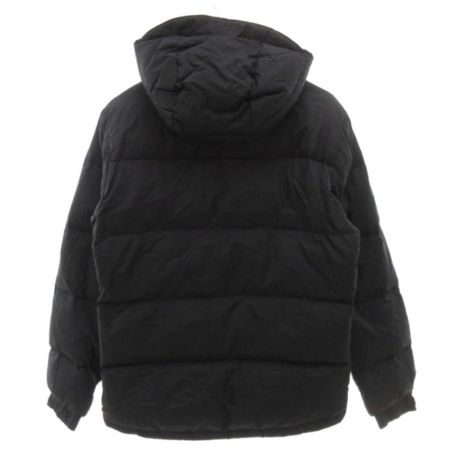 ナンガ NANGA ダウンジャケット ブルゾン 38 黒 ブラック フード /FF