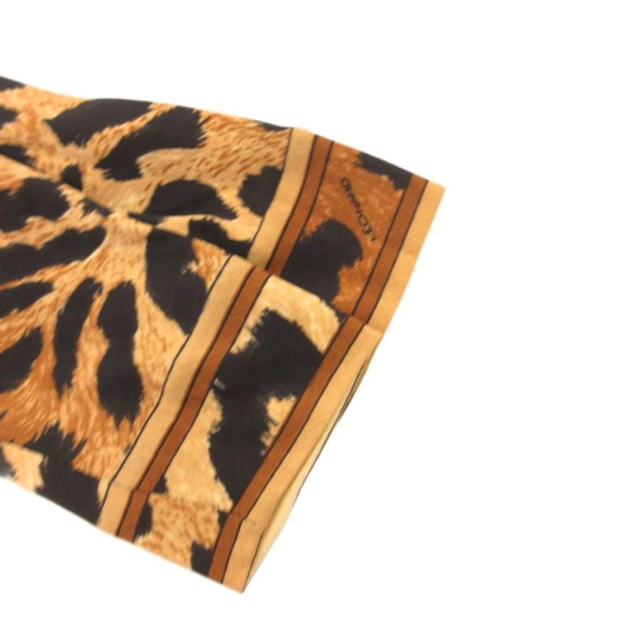 LEONARD（レオナール） ヴィンテージ ワンピース 長袖 レオパード柄 38