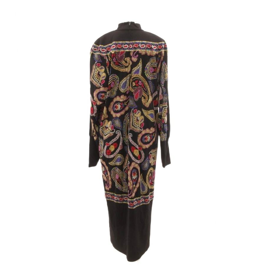 LEONARD（レオナール） ヴィンテージ カンカン ワンピース 絹 シルク