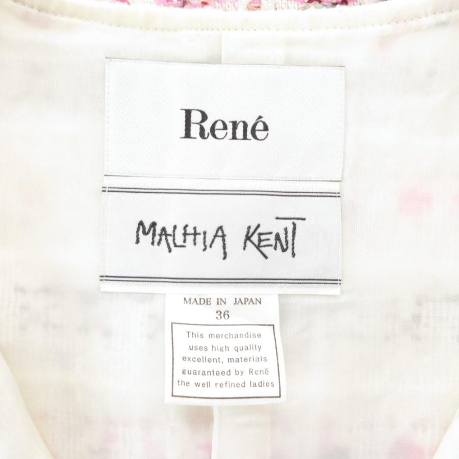 Rene（ルネ） 美品 MALHIA KENT マリアケント ツイードワンピース 36 M