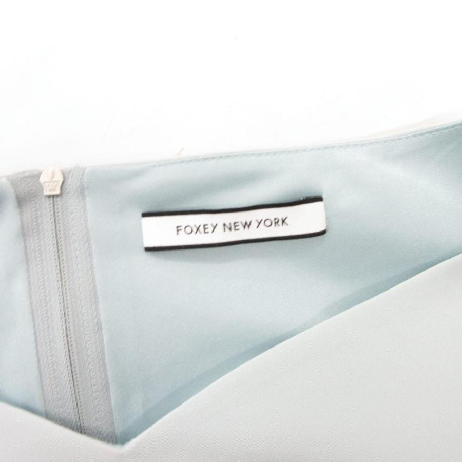 フォクシーニューヨーク FOXEY NEW YORK ノースリーブワンピース