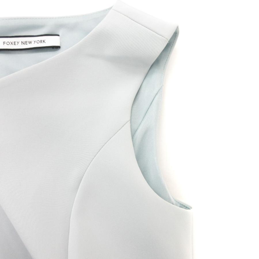 フォクシーニューヨーク FOXEY NEW YORK ノースリーブワンピース