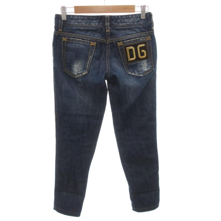 新品タグ付き DOLCE&GABBANA デニムパンツ ジーンズ インディゴ DOLCE&GABBANA（ドルチェ & ガッバーナ） ドルガバ デニムパンツ