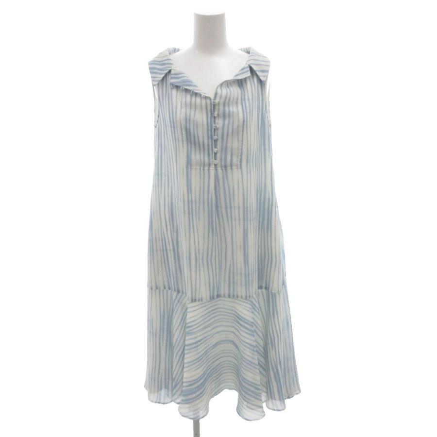 アディアム ADEAM Daydream Dress ワンピース XS 白 ホワイト 水色 