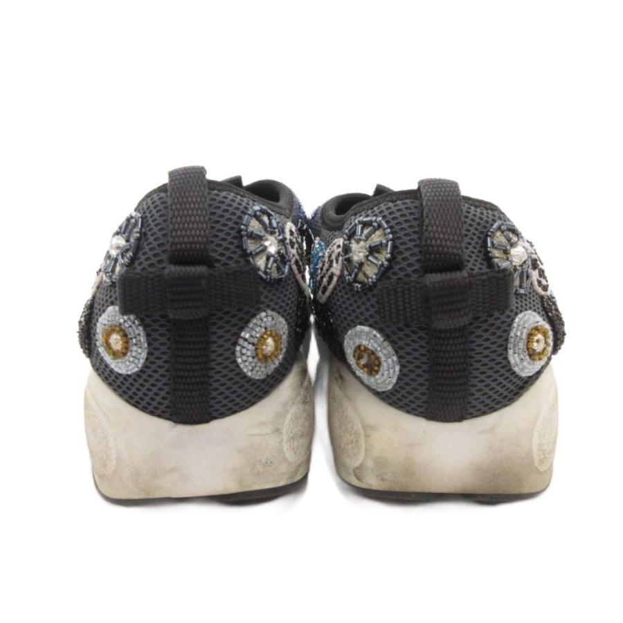 美品　Christian Dior ディオールフュージョンスニーカー　ビジュー ディオール Dior フュージョン スニーカー シューズ スリッポン
