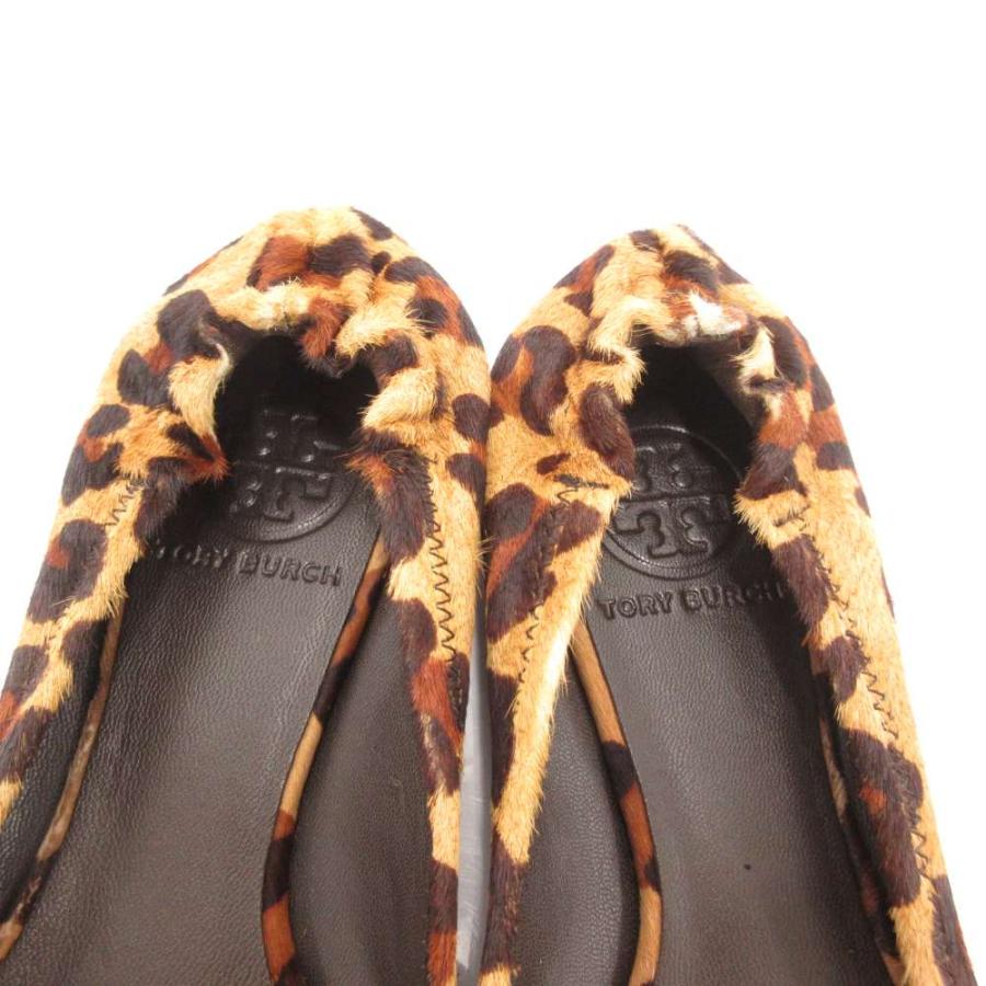 TORY BURCH（トリーバーチ） フラットパンプス シューズ レオパード柄