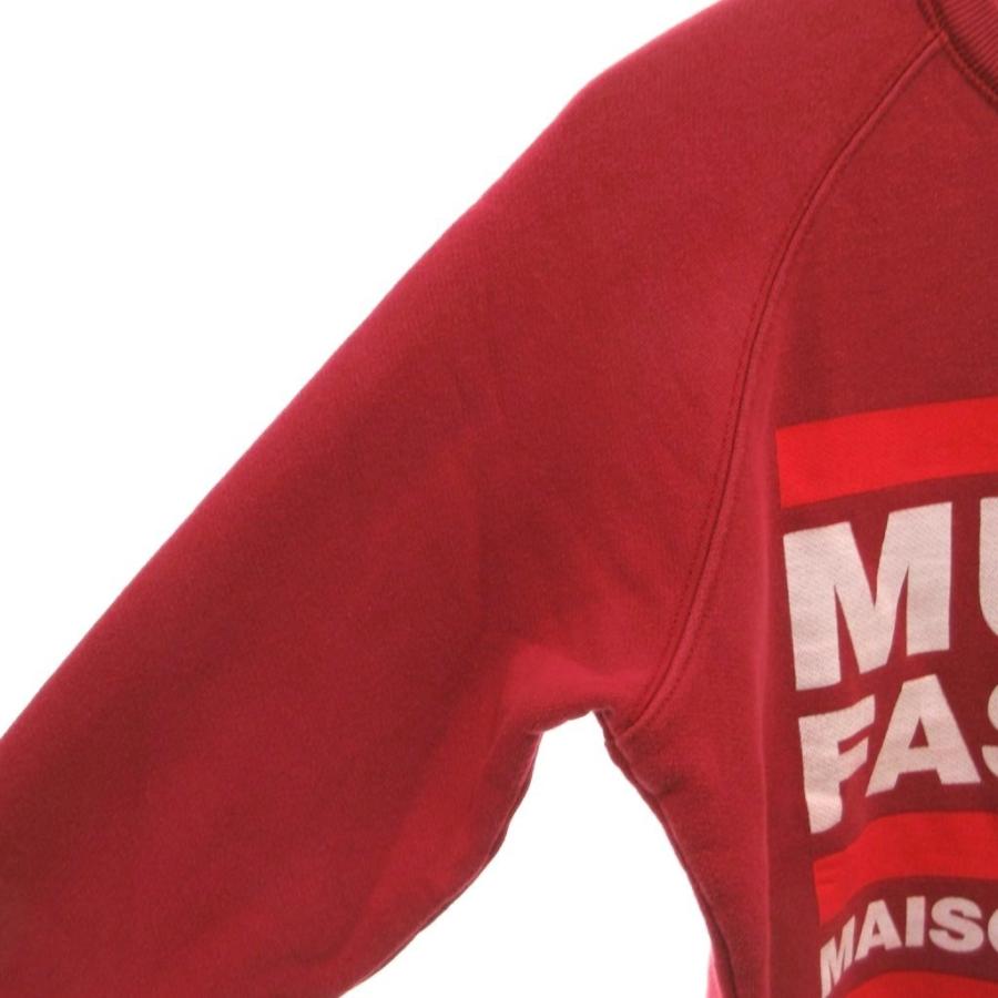 メゾンキツネ MAISON KITSUNE スウェット トレーナー ロゴ プリント