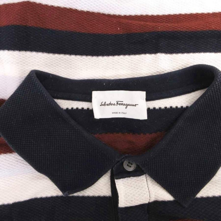 サルヴァトーレフェラガモ Salvatore Ferragamo ポロシャツ ガンチーニ