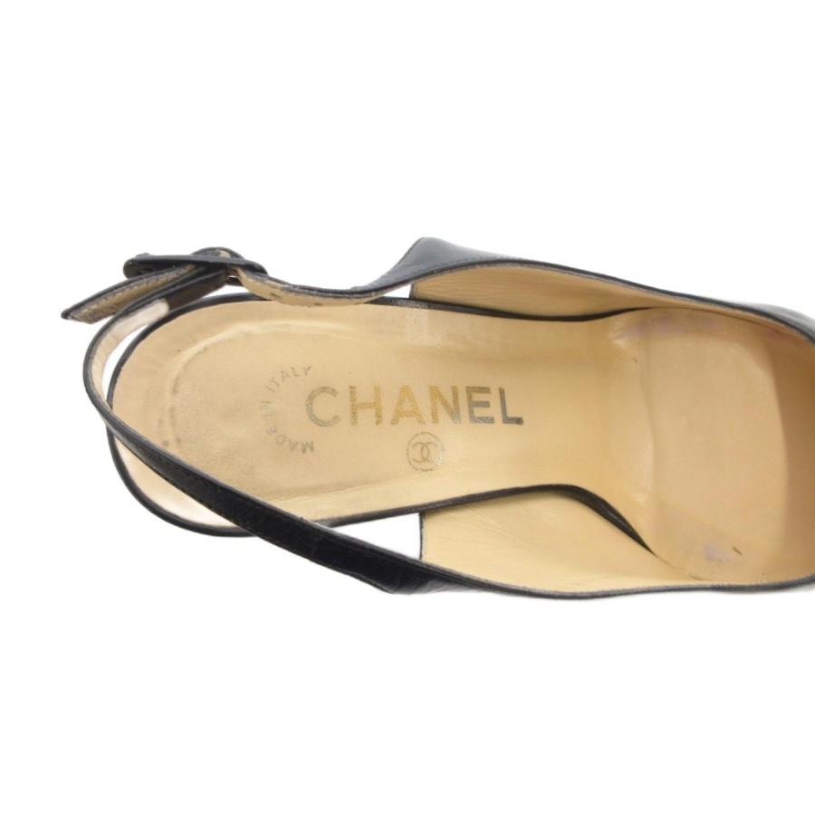 CHANEL（シャネル） パンプス ココマーク スクエアトゥ ストラップ