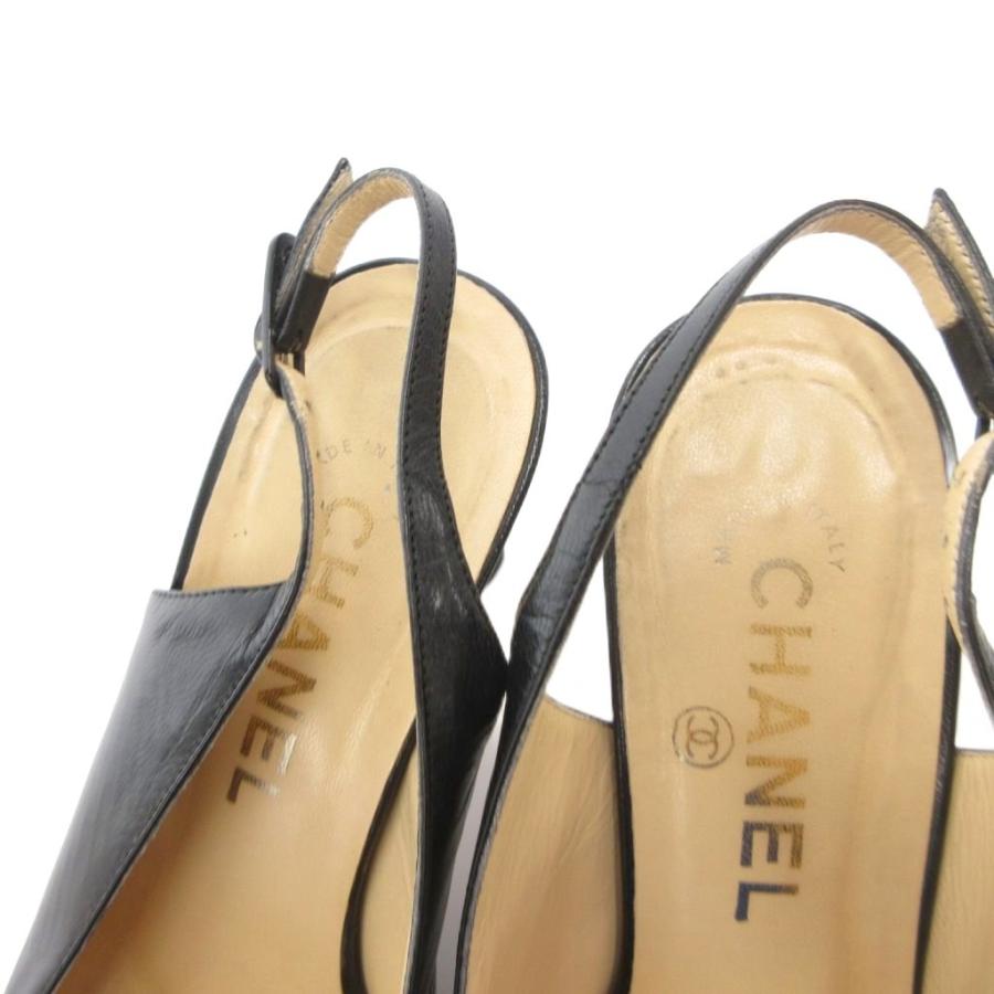 CHANEL（シャネル） パンプス ココマーク スクエアトゥ ストラップ