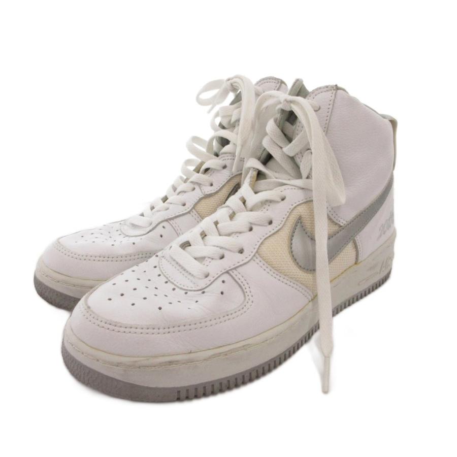 Nike Air Force 1 ホワイト ハイカット NIKE（ナイキ） エア フォース1 GS NIKE AIR FORCE 1 HIGH (GS) white