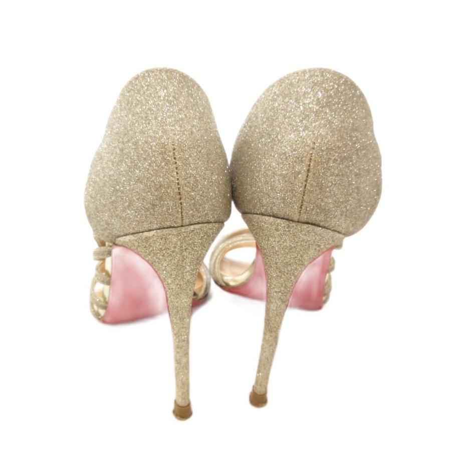 Christian Louboutin（クリスチャンルブタン） グリッター サンダル