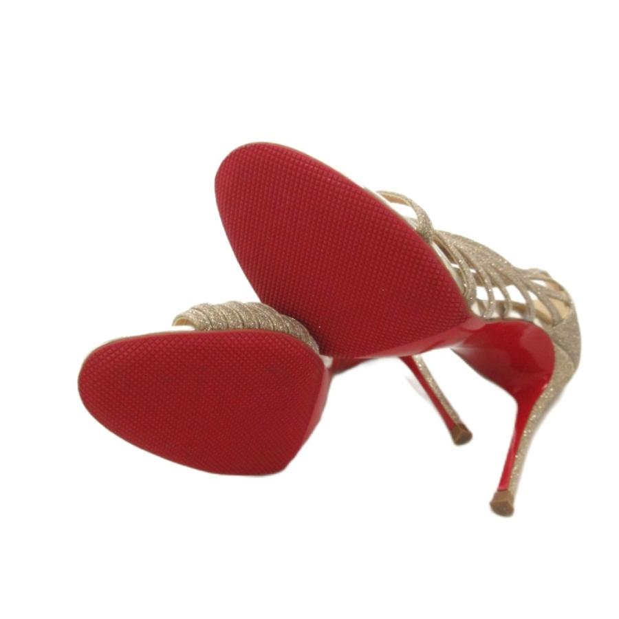 Christian Louboutin（クリスチャンルブタン） グリッター サンダル