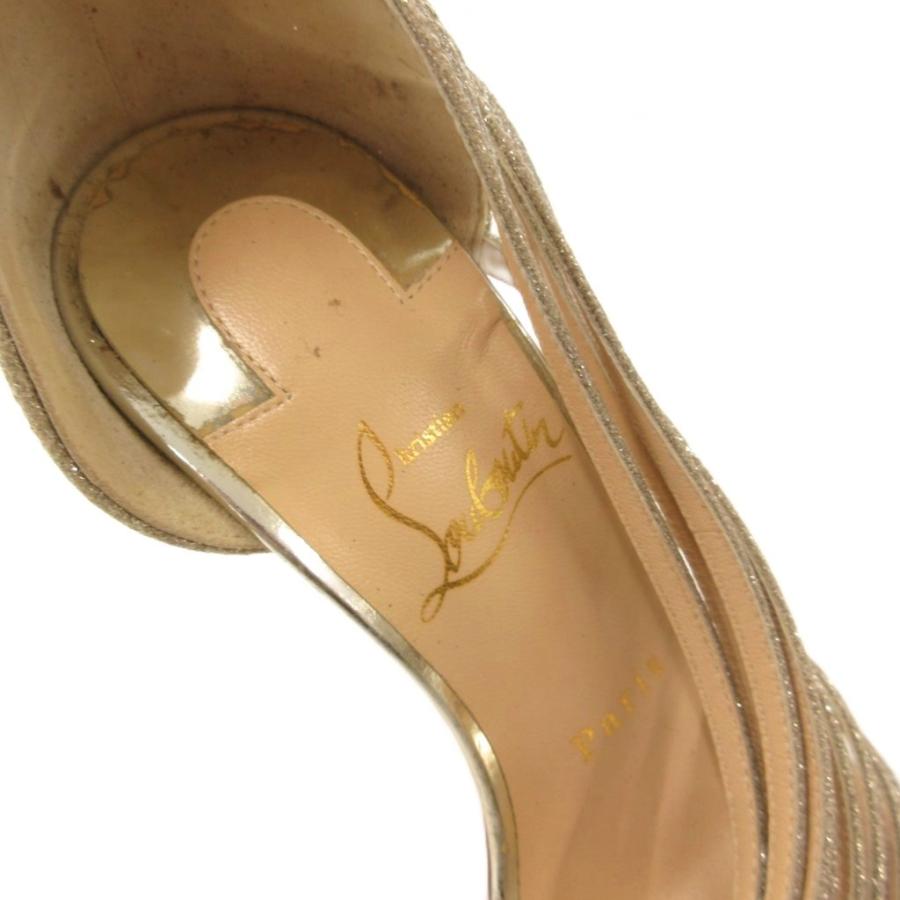Christian Louboutin（クリスチャンルブタン） グリッター サンダル
