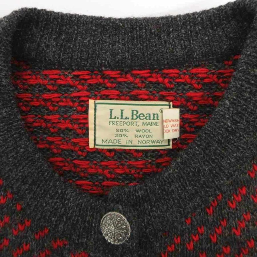 エルエルビーン L.L.BEAN ヴィンテージ ノルウェー製 カーディガン