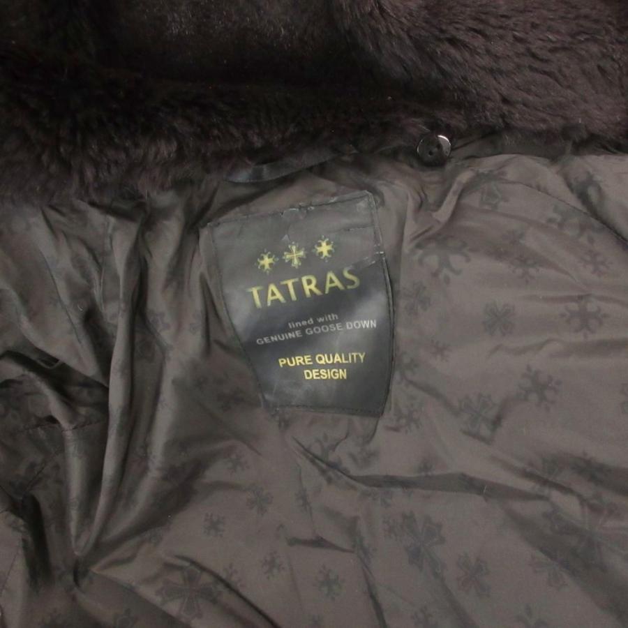 タトラス TATRAS ダウンジャケット ラクーンファー ラビットファー 
