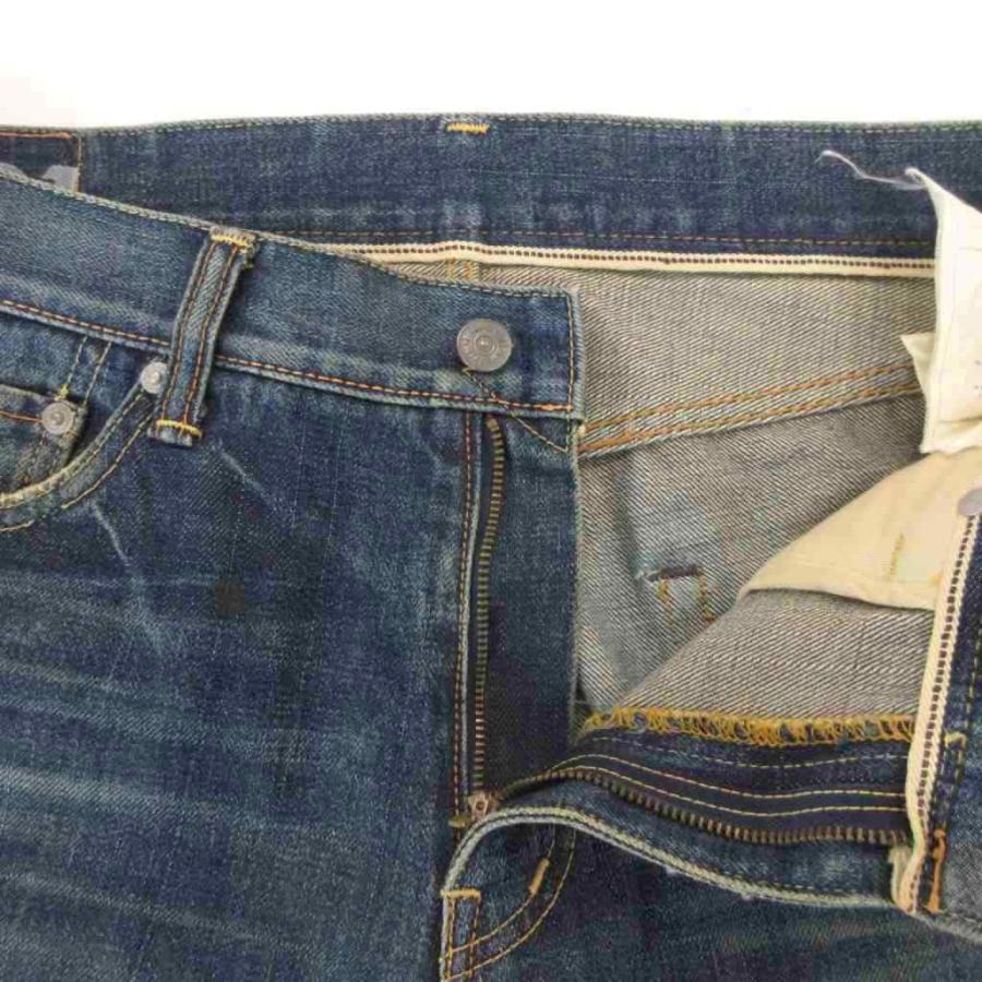 ビズビム VISVIM デニムパンツ ジーンズ ストレート ダメージ加工
