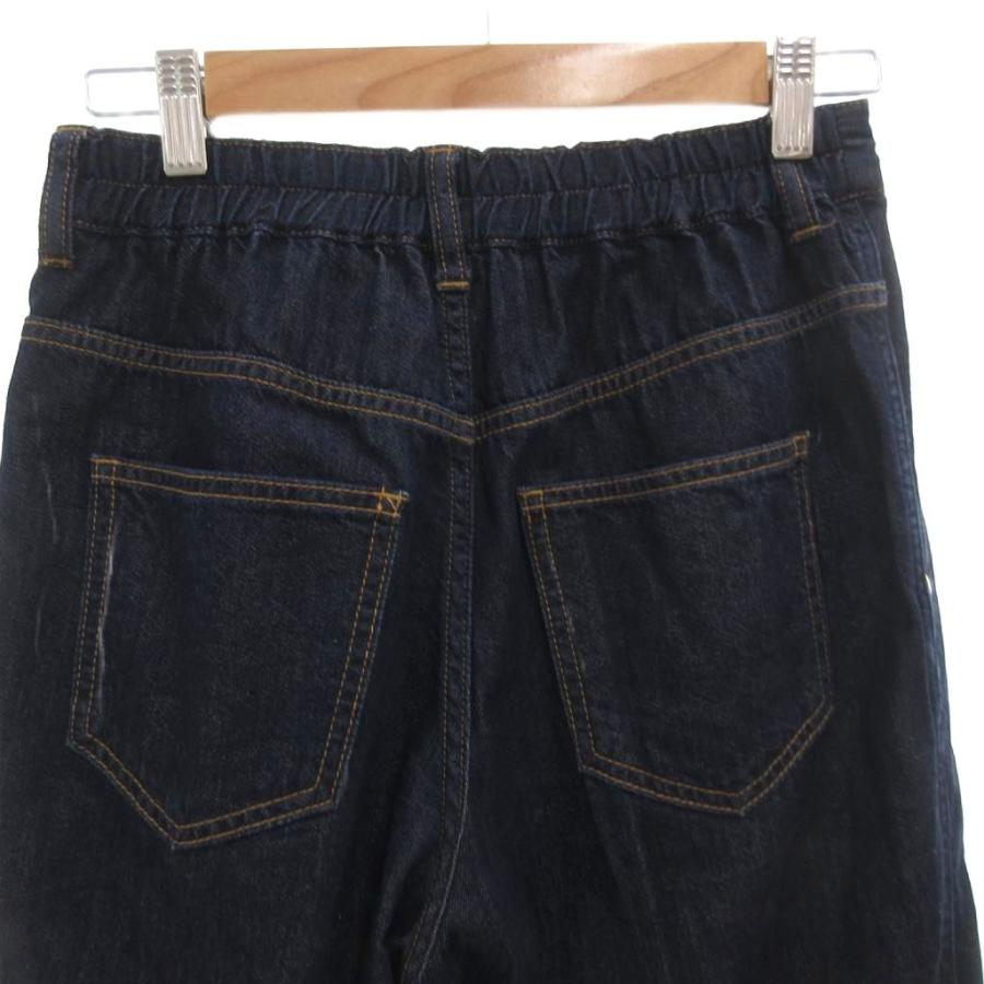 ドゥロワー　デニムパンツ　グレー　34 ドゥロワー Drawer デニムパンツ ジーンズ ワイド ストレート タック
