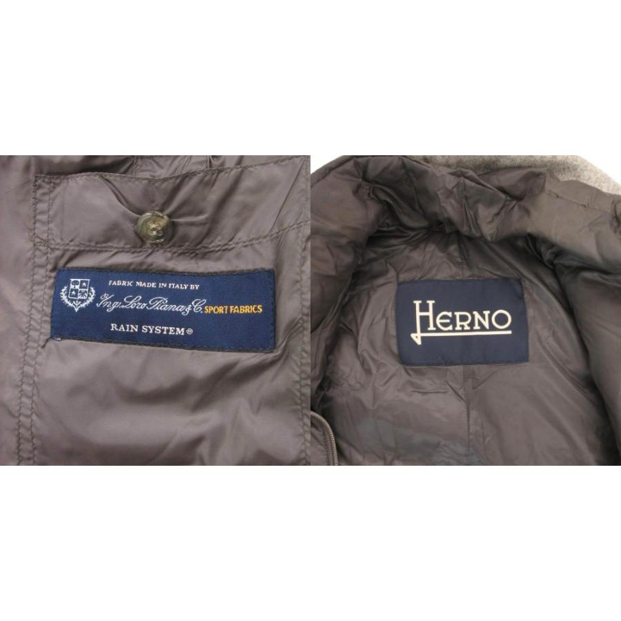 ヘルノ HERNO ロロピアーナ ダウンジャケット カシミヤ シルク混 