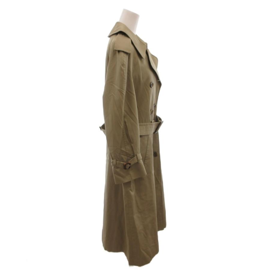 アクアスキュータム AQUASCUTUM トレンチコート ダブル 裏地チェック