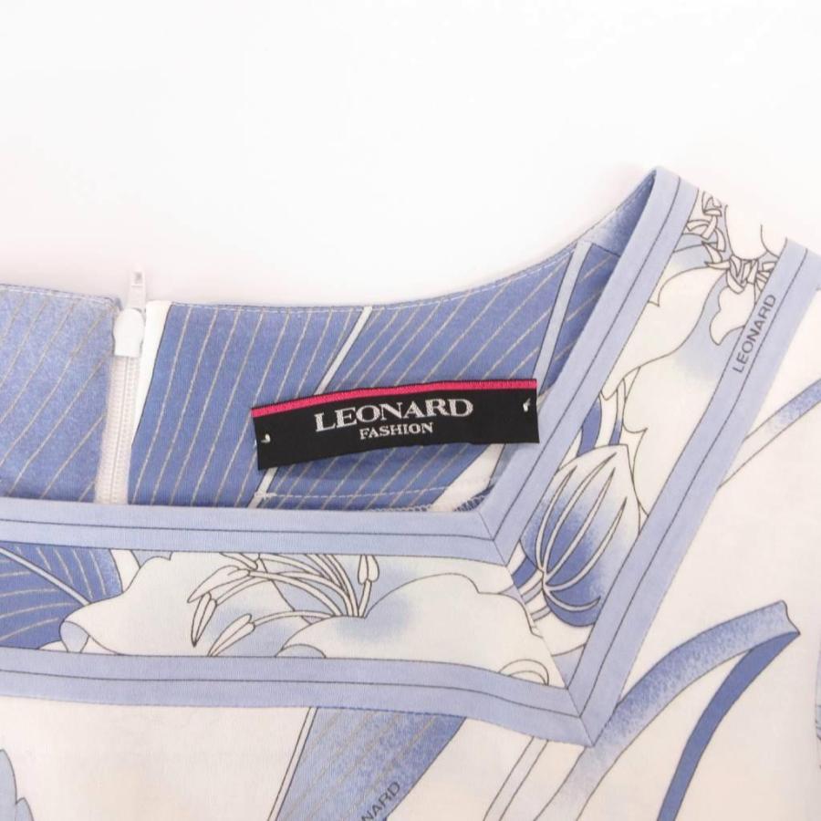 LEONARD（レオナール） LEONARD FASHION カットソー チュニック 花柄