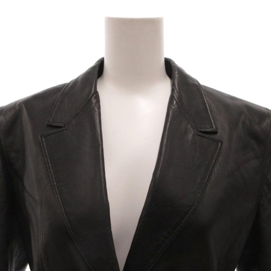 VERSACE JEANS COUTURE スタジャン　革ジャン Versace Jeans Couture Black Grained Leather Biker Jacket Versace