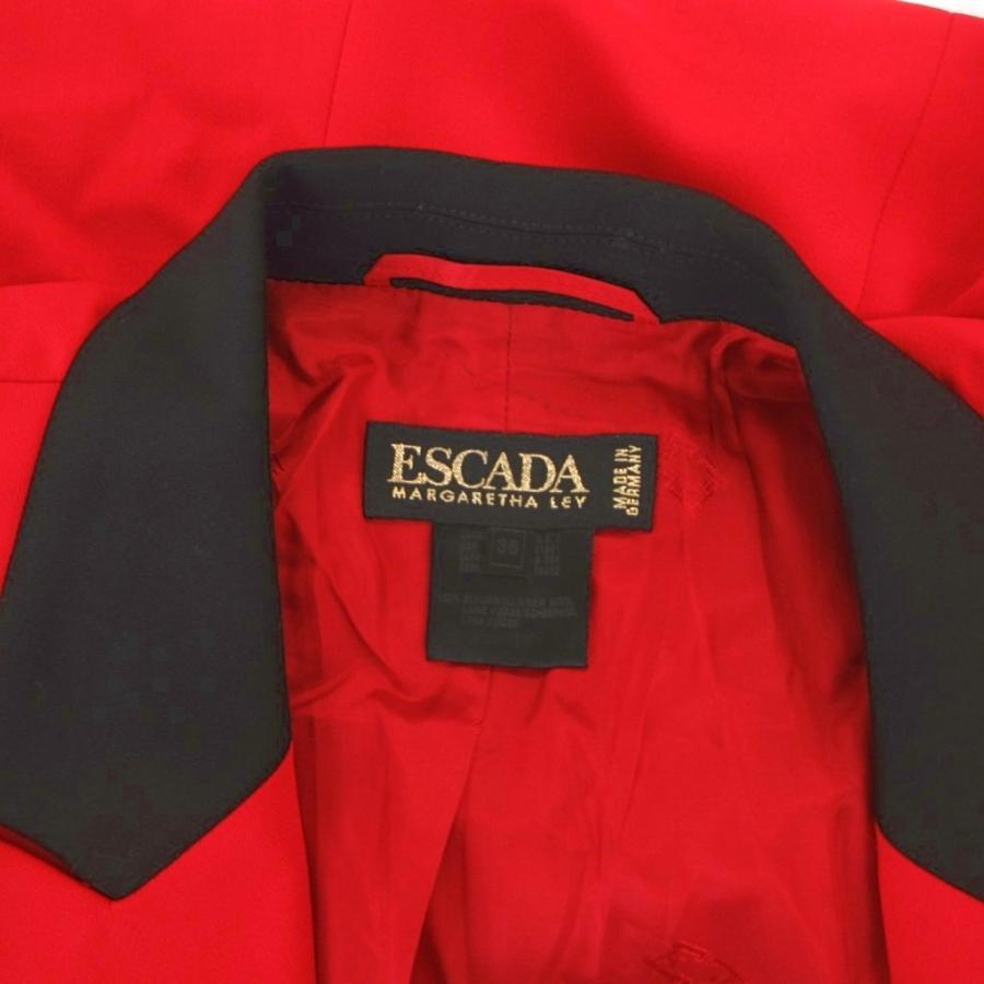 エスカーダ ESCADA テーラードジャケット ブレザー シングル 金ボタン