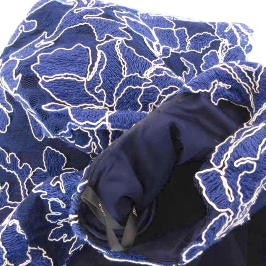タダシショージ レース 刺繍フレンチスリーブ ワンピース ドレス 美品 S タダシショージ TADASHI SHOJI ワンピース レース フレンチスリーブ