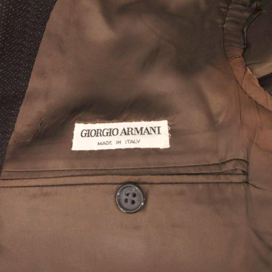 ジョルジオアルマーニ GIORGIO ARMANI スーツ セットアップ ジャケット パンツ ウール 36 茶 ブラウン /FF■GY62 メンズ_5