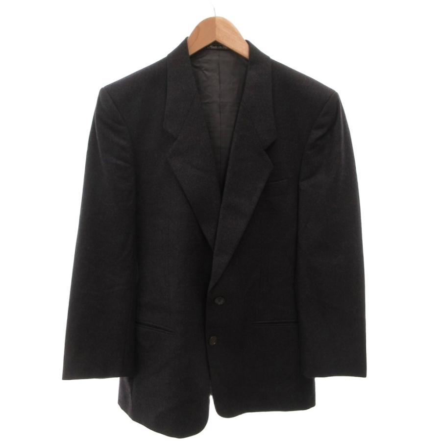 ジョルジオアルマーニ GIORGIO ARMANI スーツ セットアップ ジャケット パンツ シングル ウール 36 グレー /FF■GY62 メンズ_1