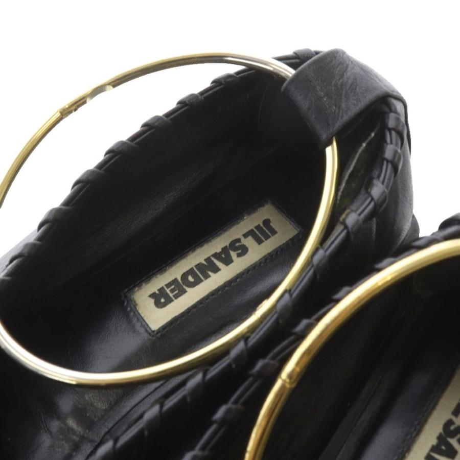 ジルサンダー JIL SANDER アンクルリング ステッチ バレリーナ