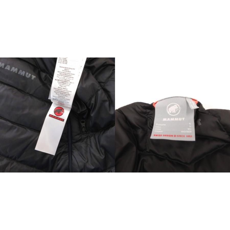 マムート MAMMUT SEON IN VEST AF MEN BLACK-TITANIUM ダウンベスト