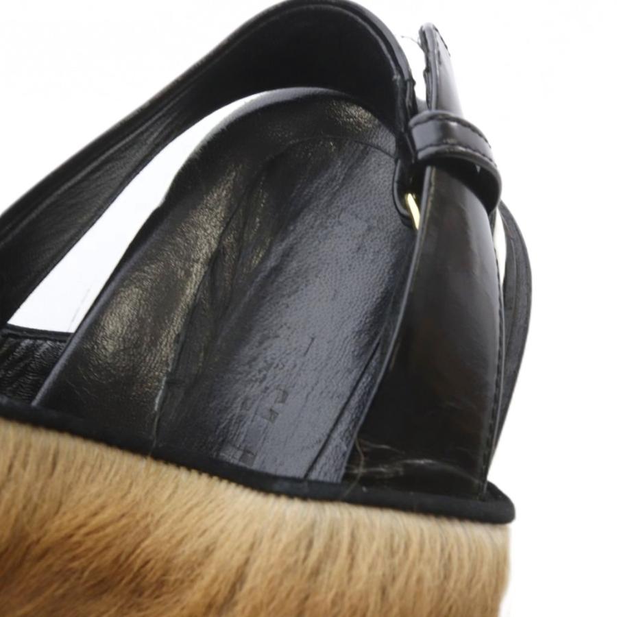MARNI（マルニ） ハラコ シューズ サンダル ストラップ 35 茶色