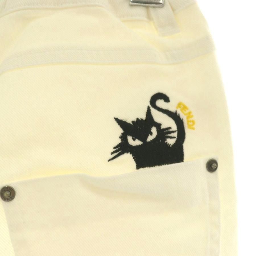 FENDI（フェンディ） デニムパンツ ジーンズ ジップフライ ワンカラー