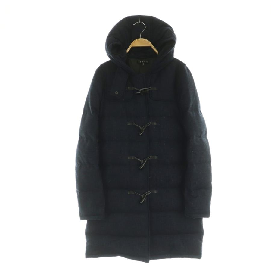 theory（セオリー） ダッフルダウンコート 千鳥格子柄 ロング P 